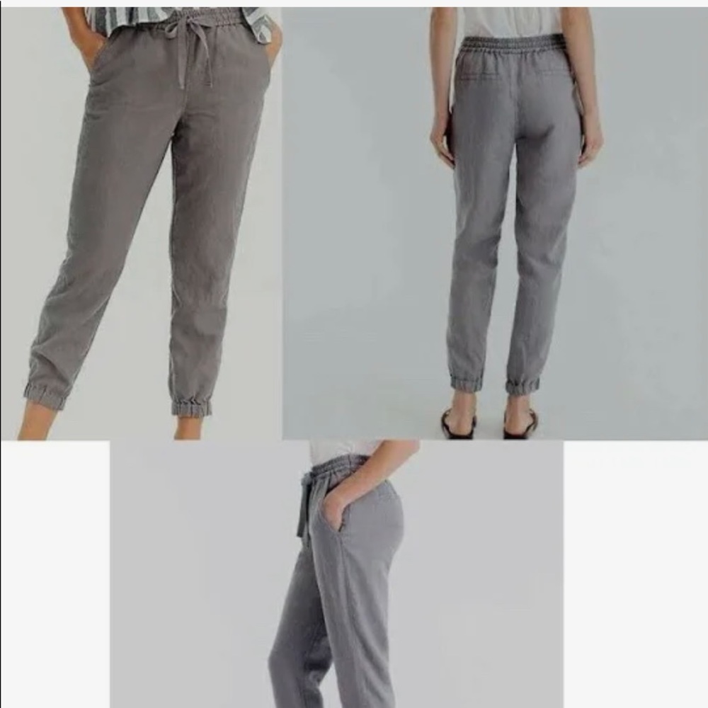 Women’s J Crew Point Sur seaside pants 55% linen